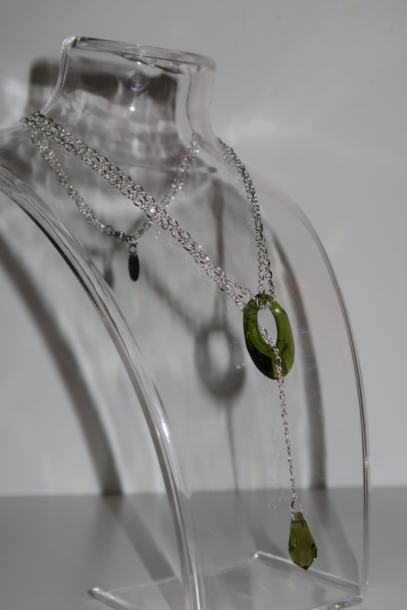 Helios crystal necklace
