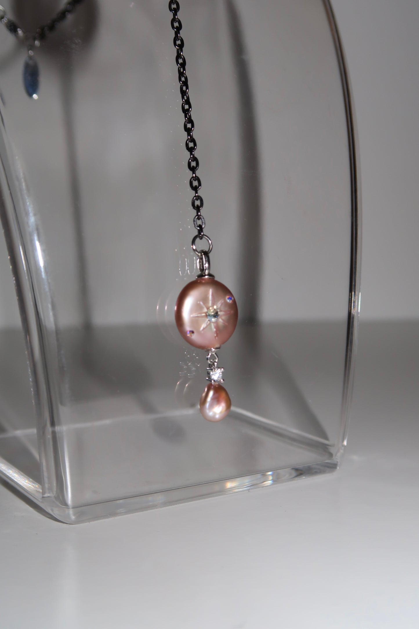 Helios crystal necklace