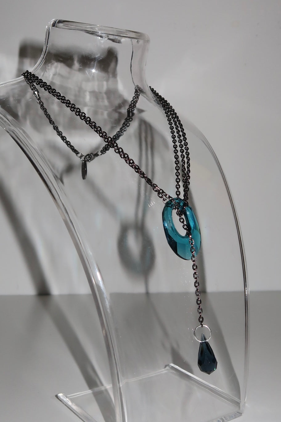 Helios crystal necklace