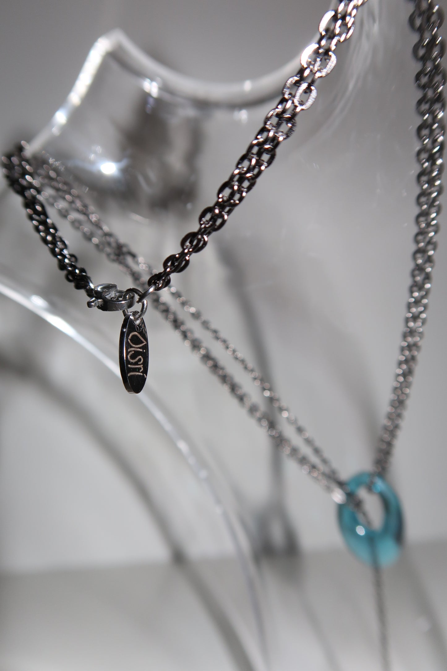 Helios crystal necklace