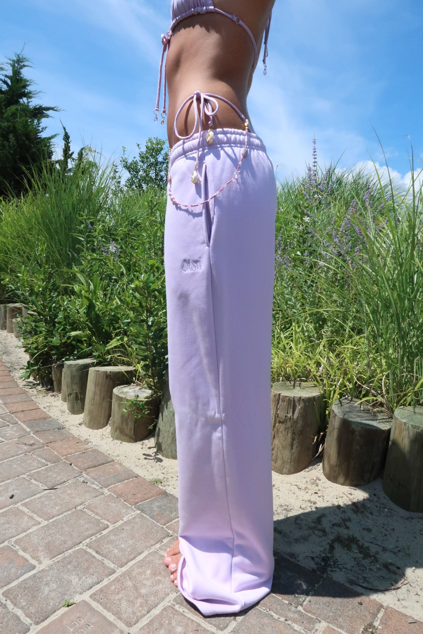 Straight leg sweatpants