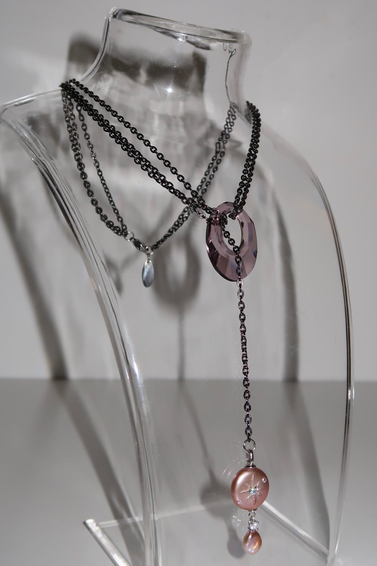 Helios crystal necklace