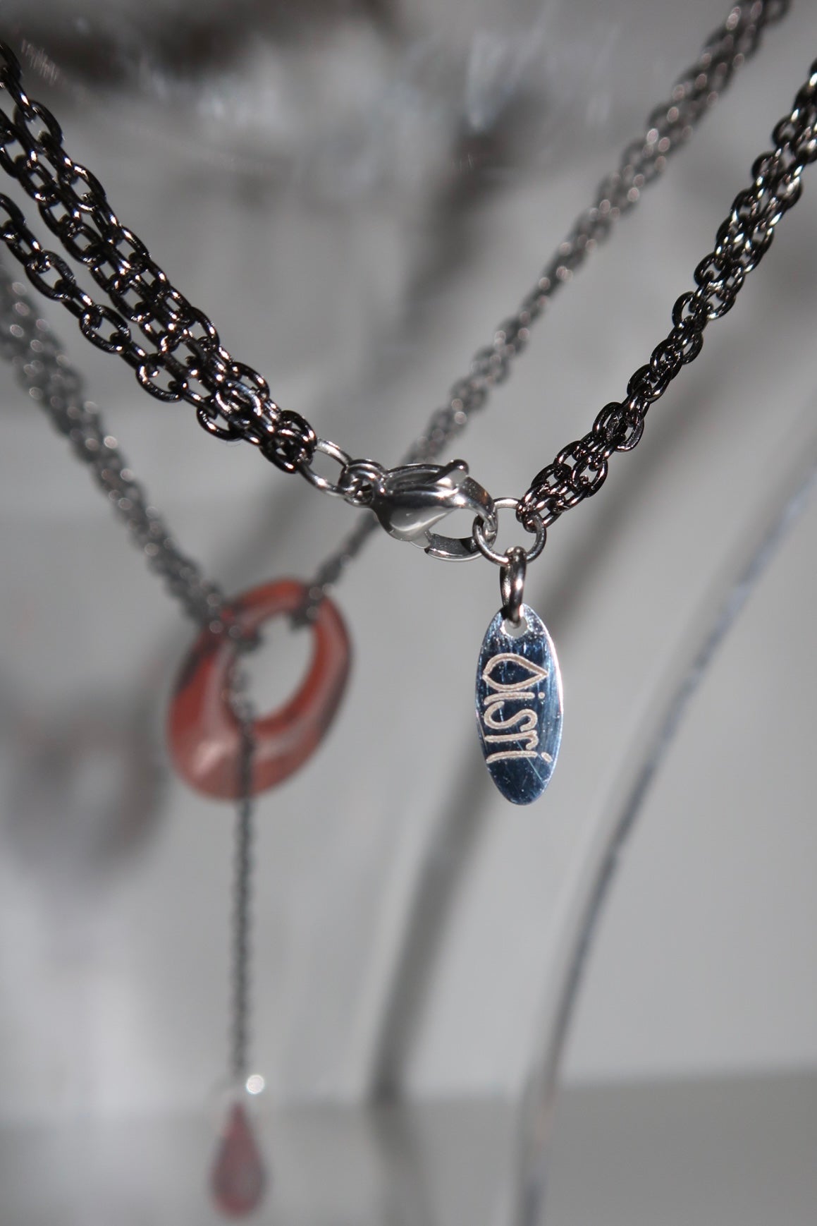 Helios crystal necklace