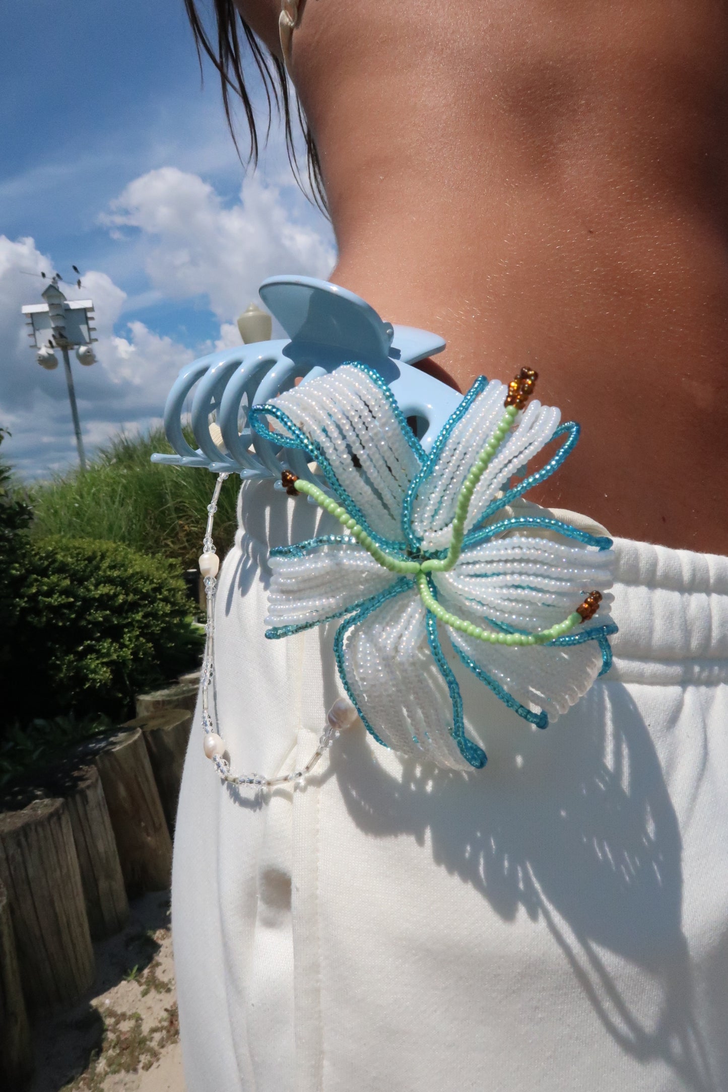 Tiger Lily claw clip