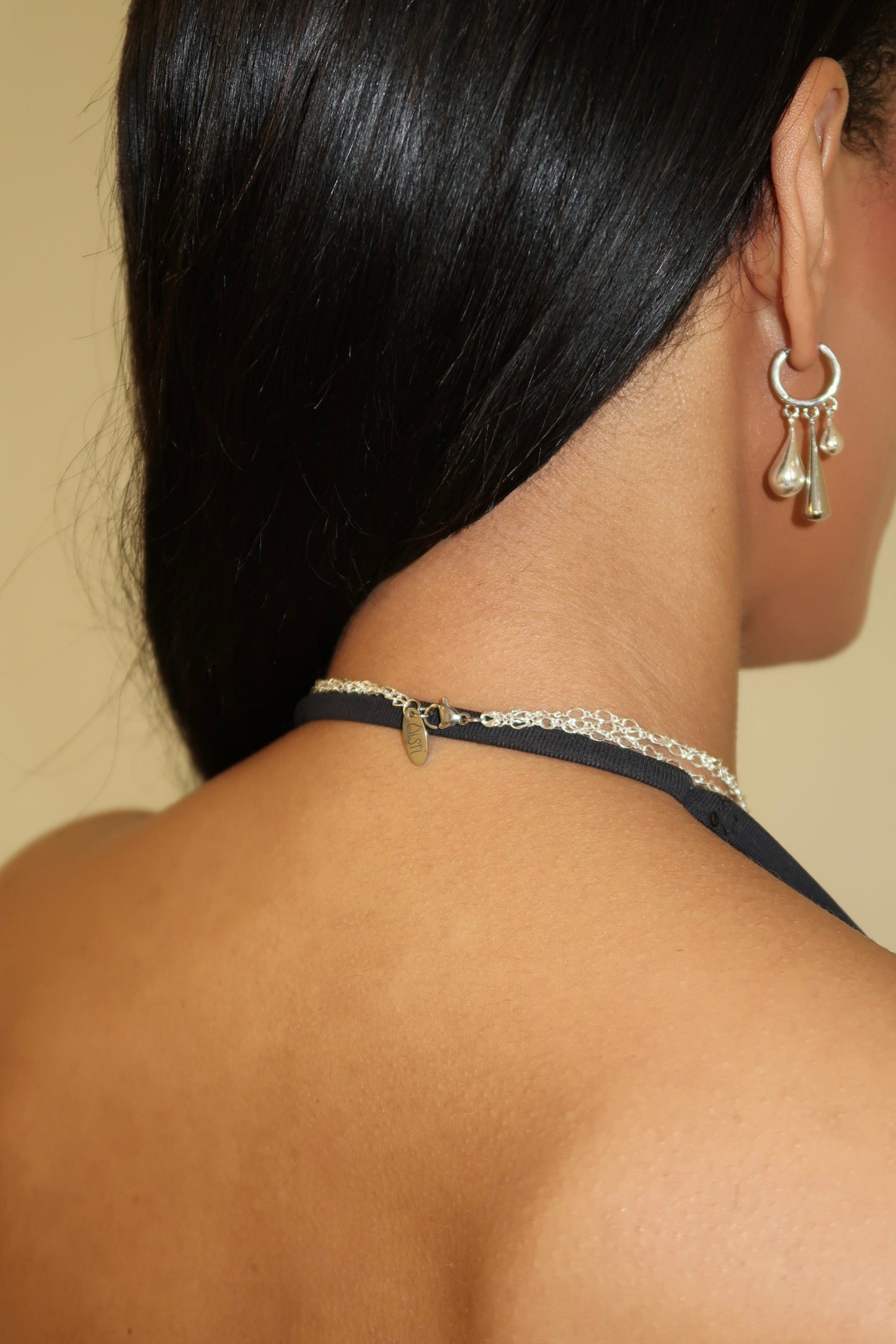 Helios crystal necklace