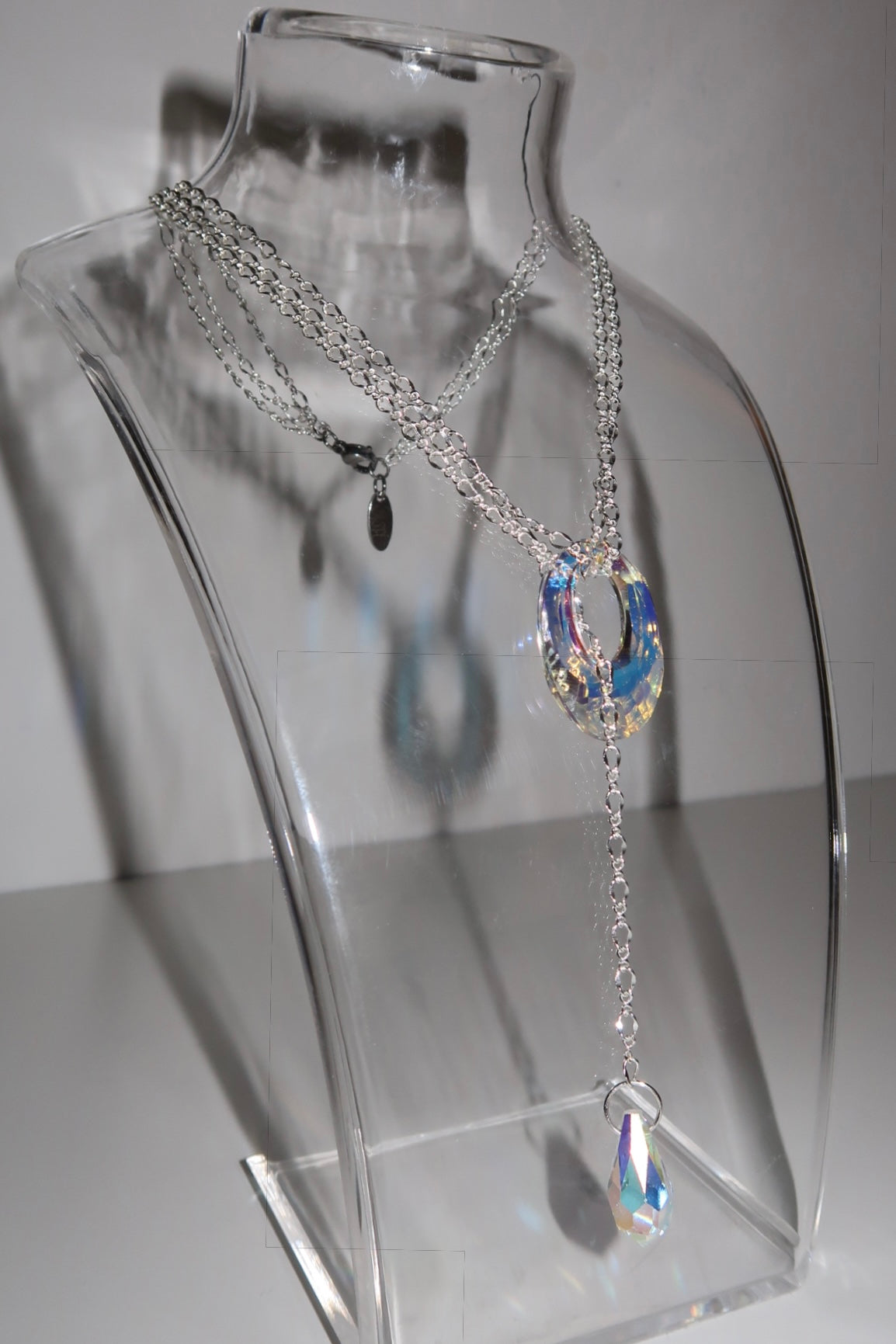 Helios crystal necklace
