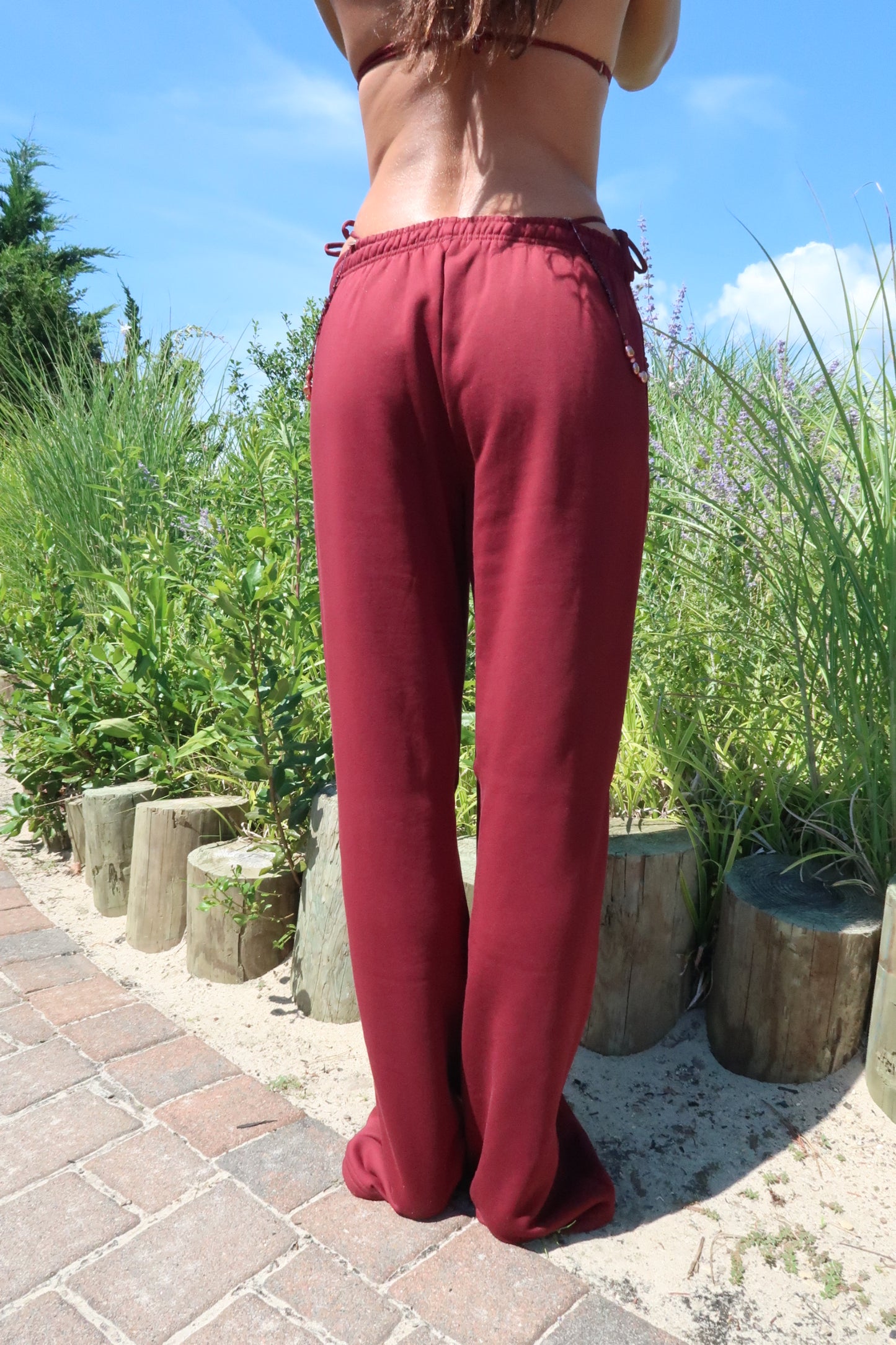 Straight leg sweatpants