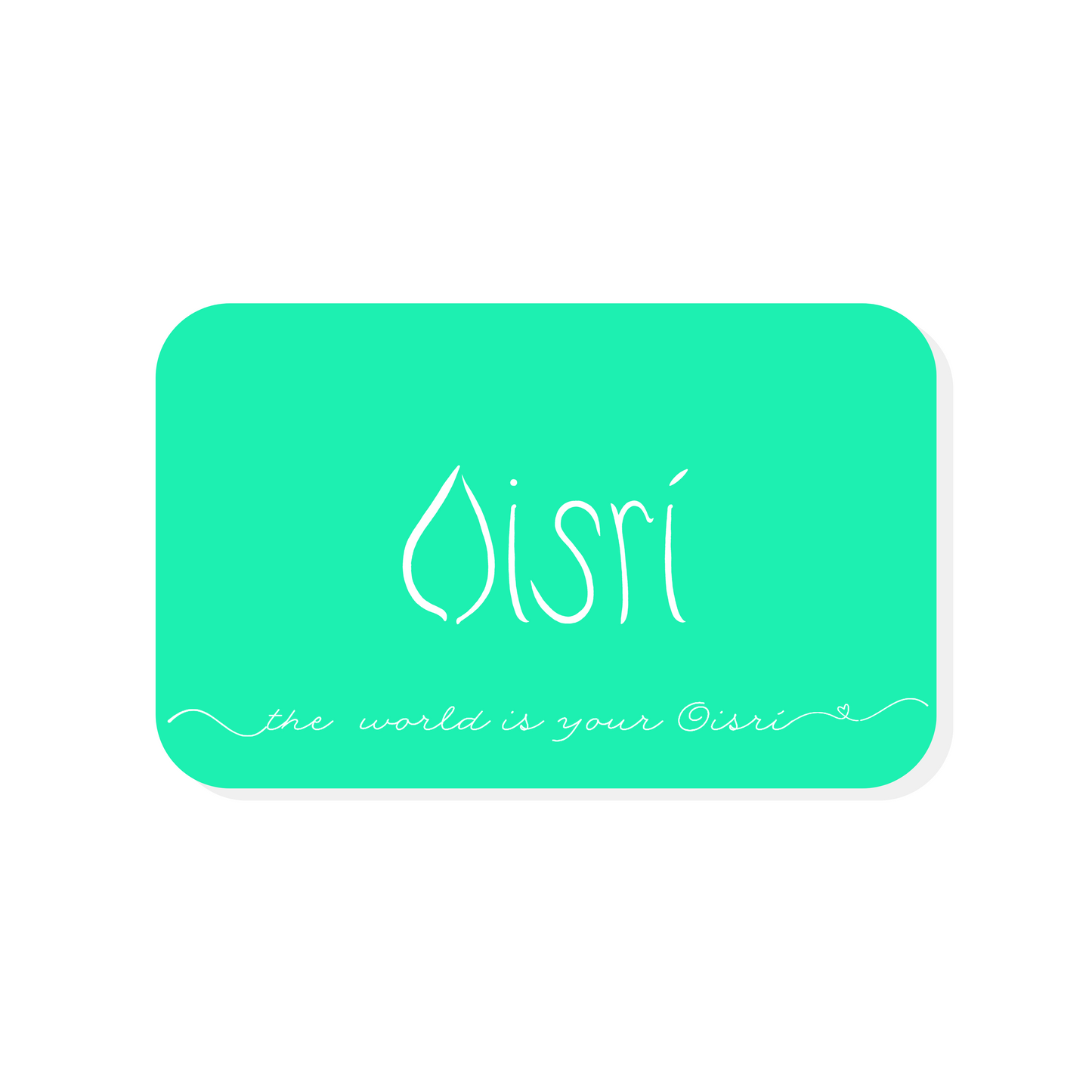 Oisrí E-gift card