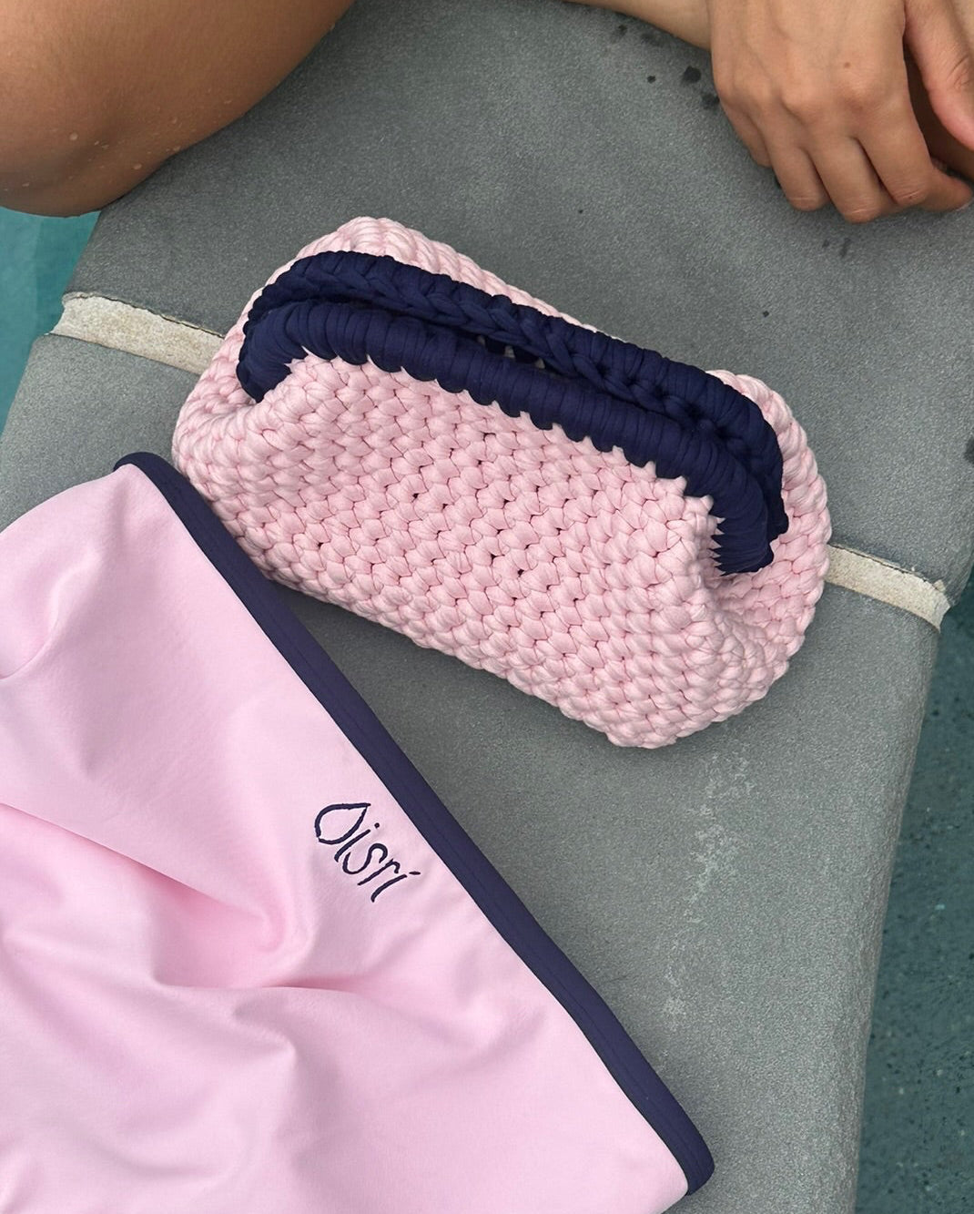 Crochet clutch