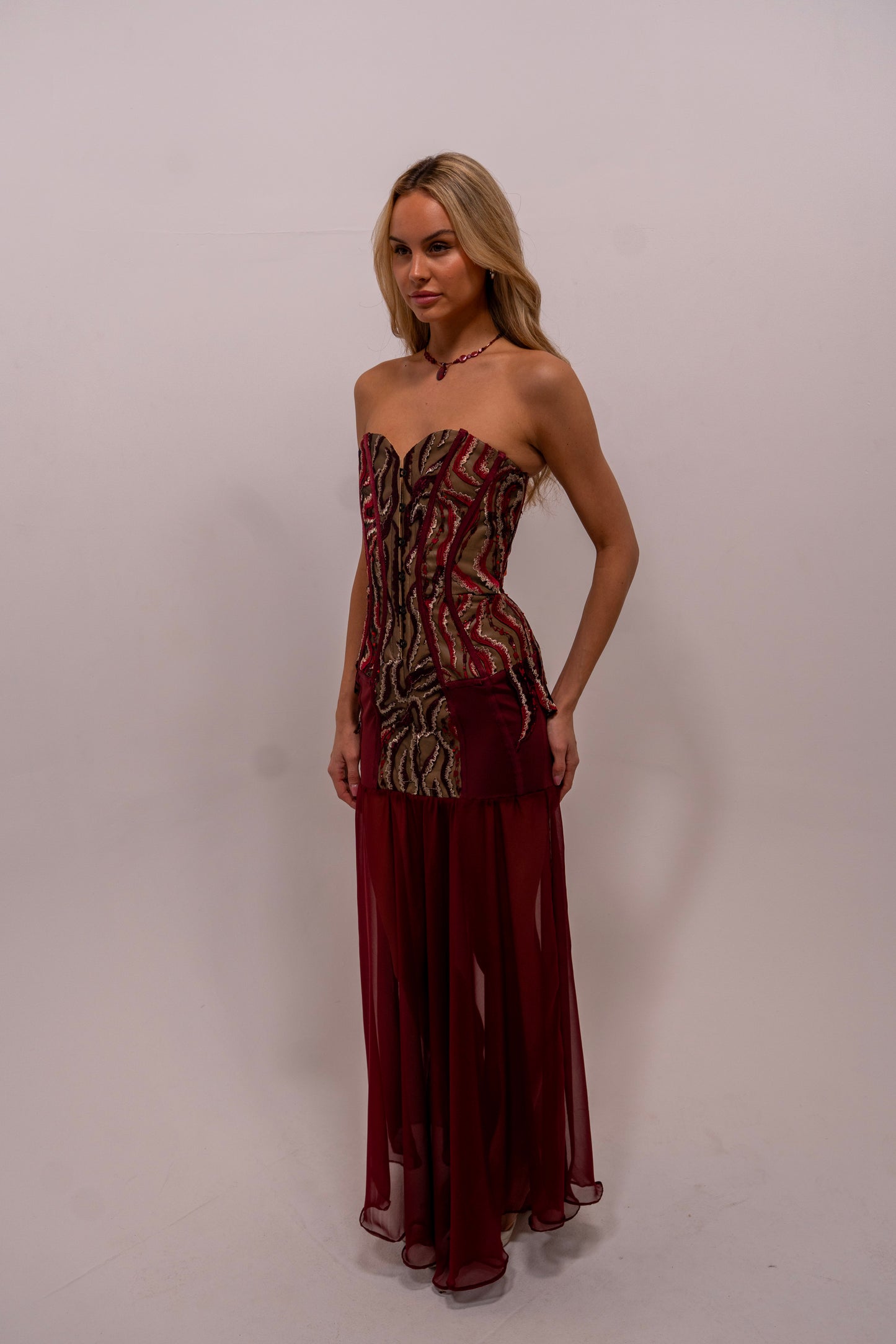 Jolie Corset Dress- Couture